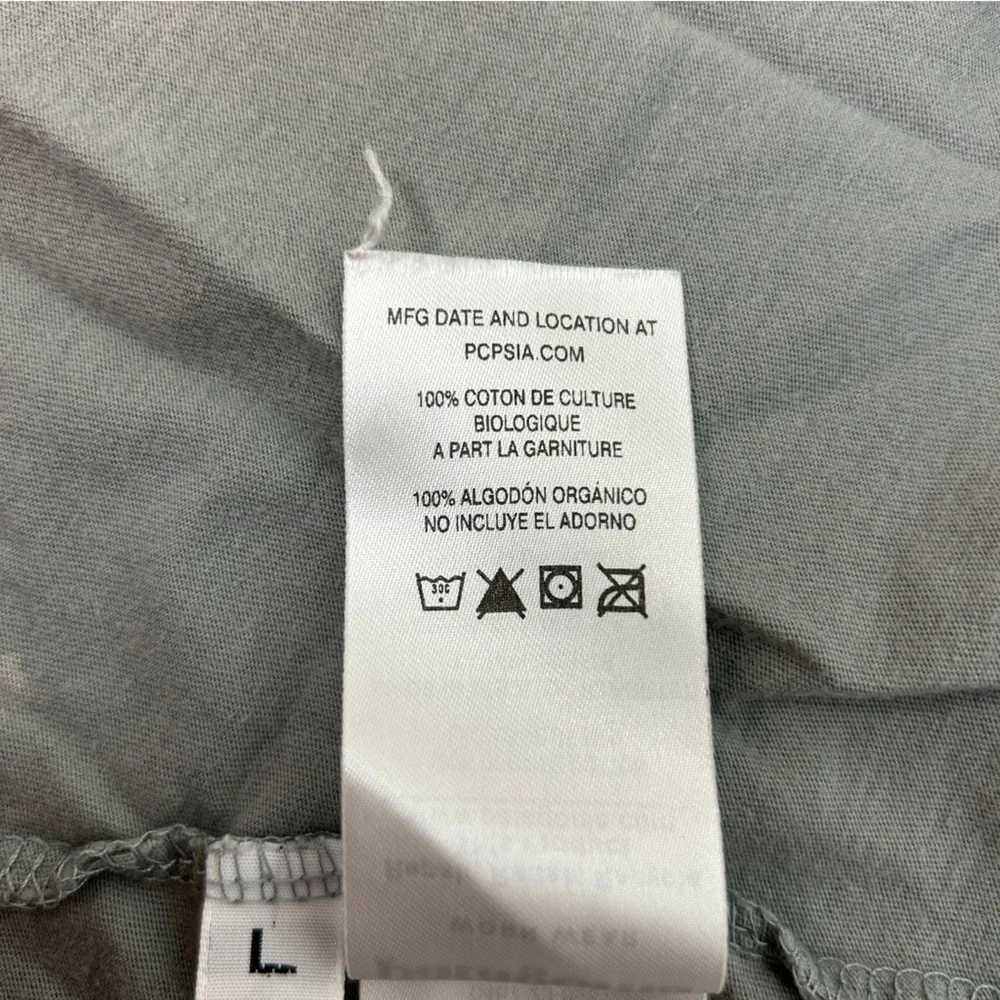 Patagonia Bear Logo Organic Cotton Tee Shirt Slim Fit Men’s Size Large L 🌿 - Picture 7 of 11